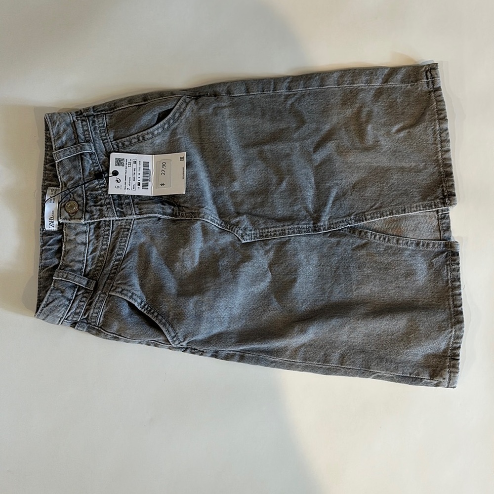 Zara Kids long denim skirt